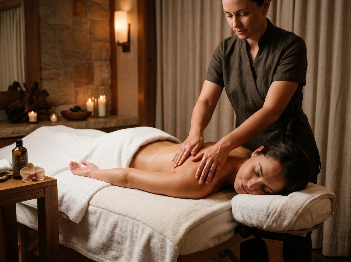 Massoterapia no Spa Indiana